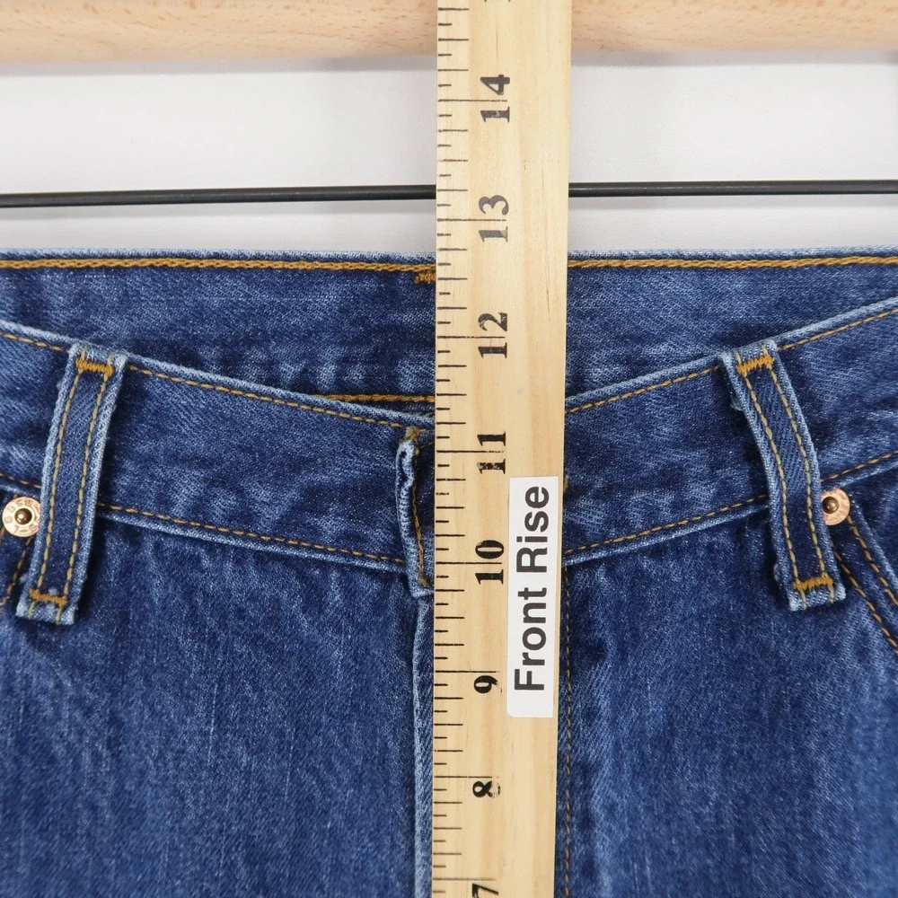 Vintage Levis 501 Jeans Mens 36x30 (34x26) Blue Original Fit Straight Button Fly - Picture 7 of 14